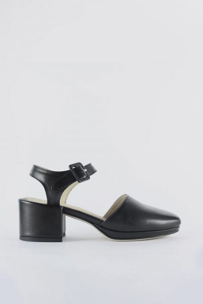 auprès | Chloé Bordeaux - Burgundy leather mary jane sandals