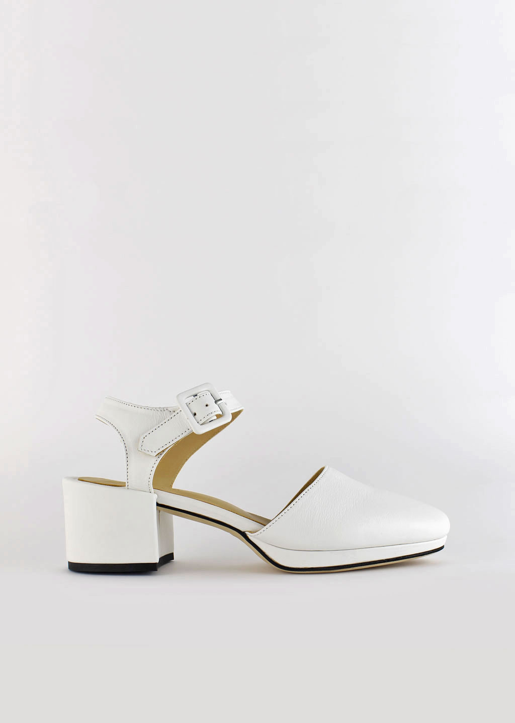 Blanc Blanc Block Heel Sandals